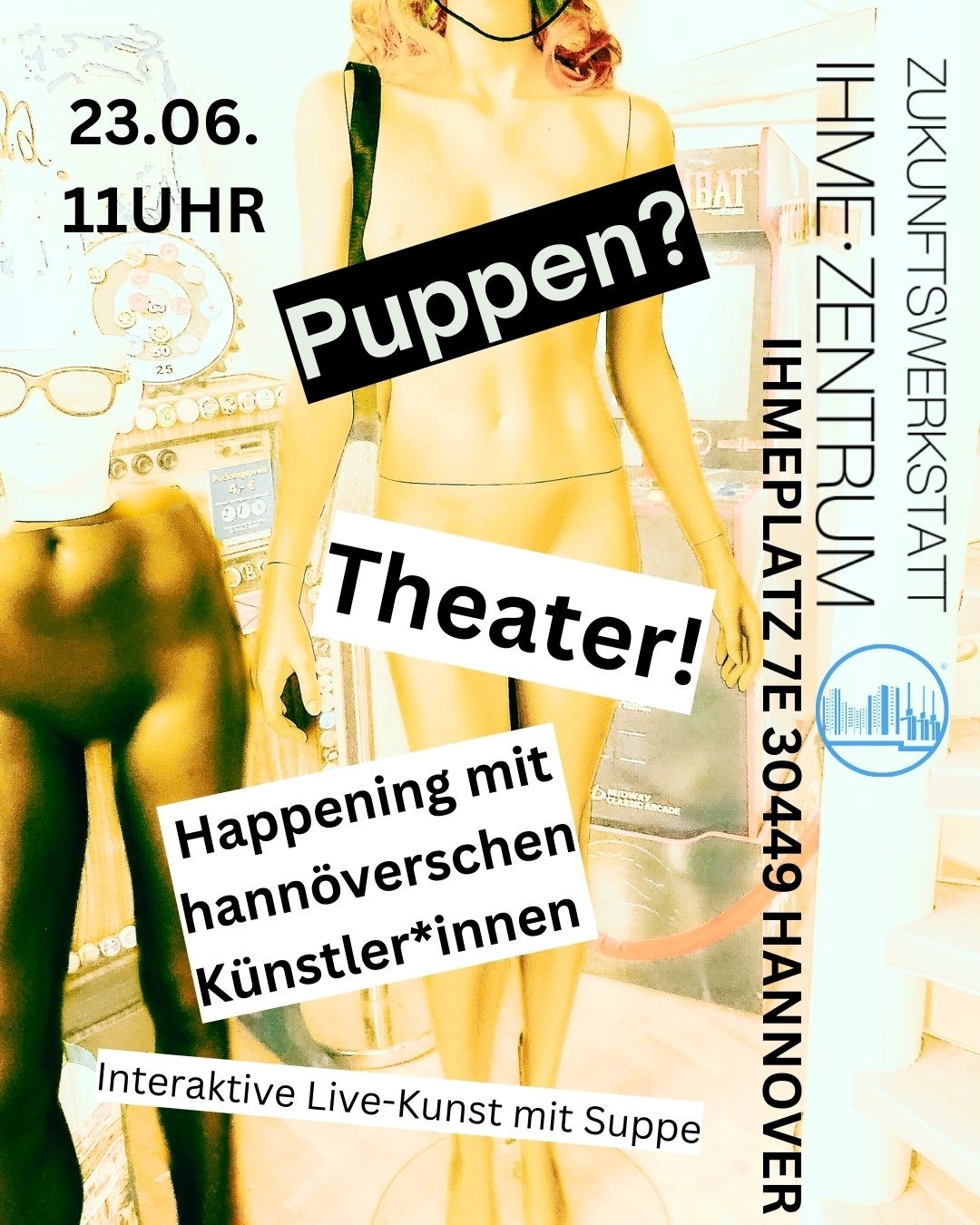 Puppen?Theater! - Interaktive Live-Kunst mit Suppe